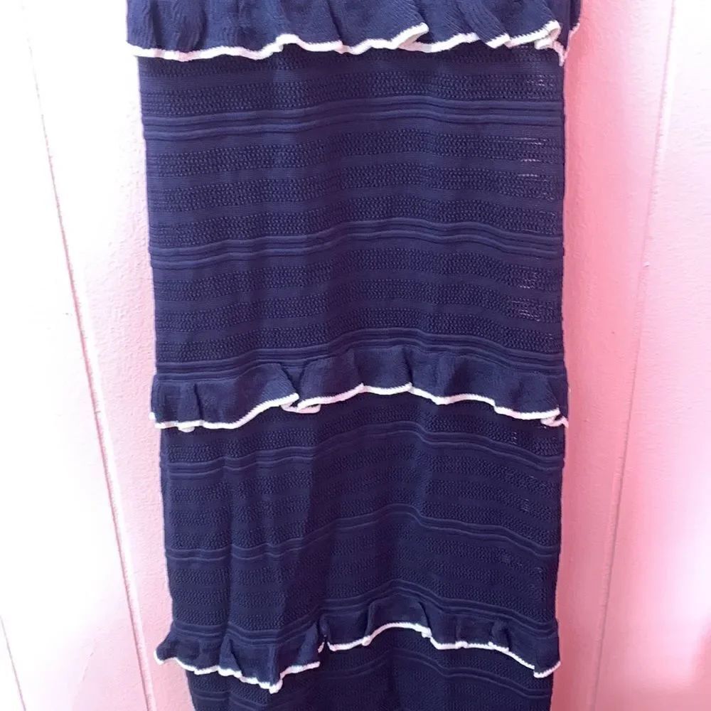 ALEXIA ADMOR Ruffle-Trimmed Sheath Dress Size XS - Picture 8 of 13